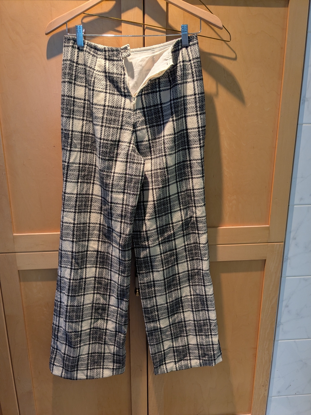 Pendleton Women's Lined Plaid Pants - Picture 2 of 5